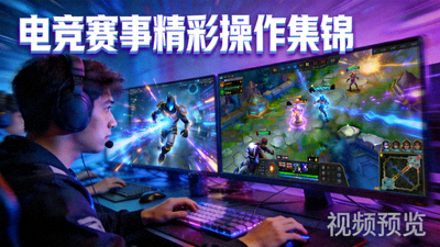 电竞赛事精彩操作集锦视频预览